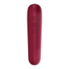 Satisfyer Stimulateur de clitoris + Vibromasseur Dual Love Rouge